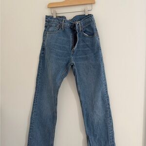 Levi's Medium Wash Straight Jeans